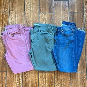 LOFT modern skinny jeans bundle